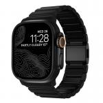 Carcasa din titan Nomad Titanium compatibila cu Apple Watch 1/2/3/4/5/6/7/8/9/10/11/SE/SE2/Ultra, 42/44/45/46/49mm, Negru 11 - lerato.ro